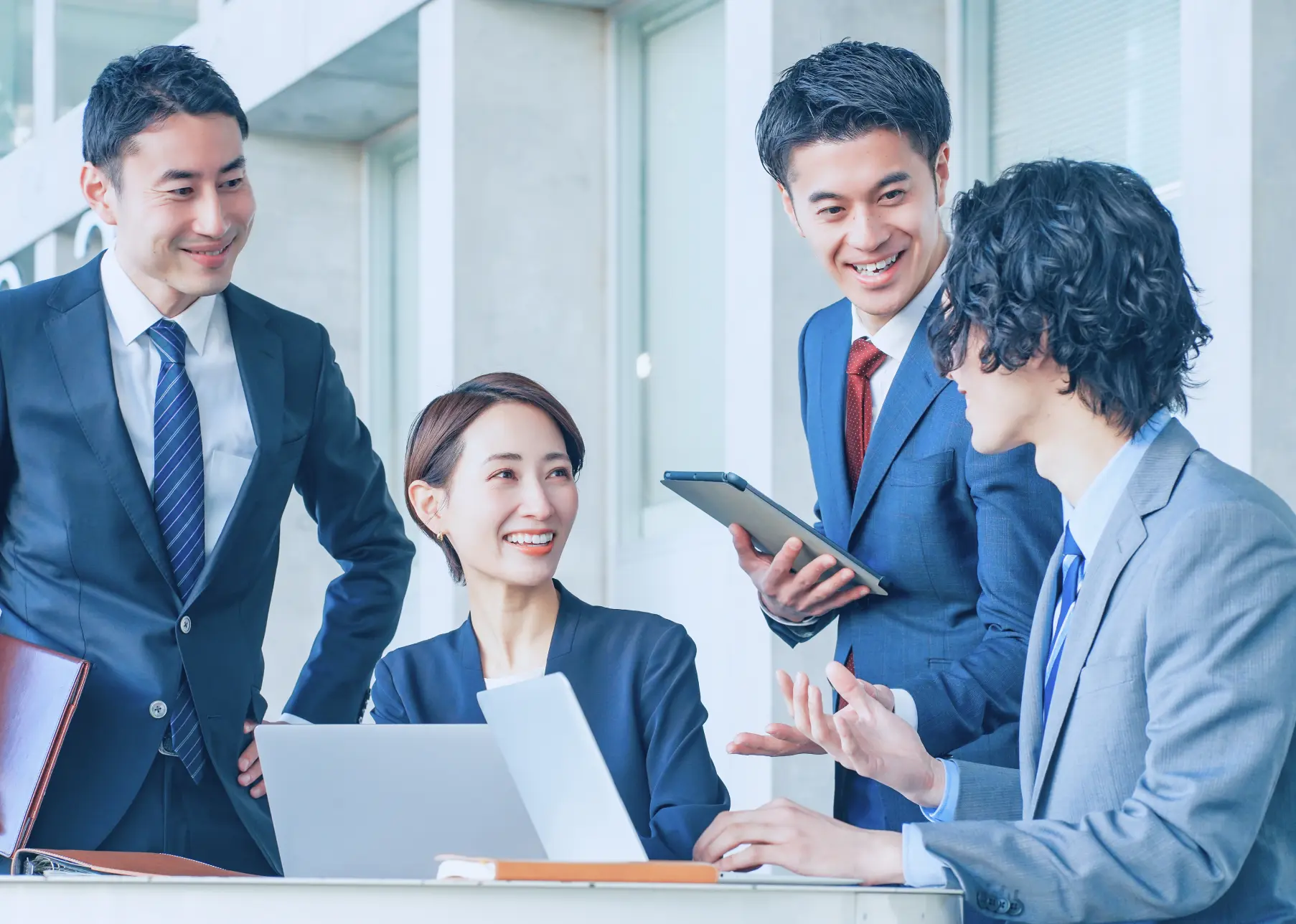 事業者向けソリューションの背景画像